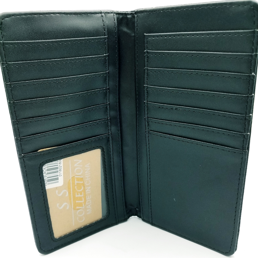 Cross mens wallet Western Bifold black embroidered - Picture 5 of 11